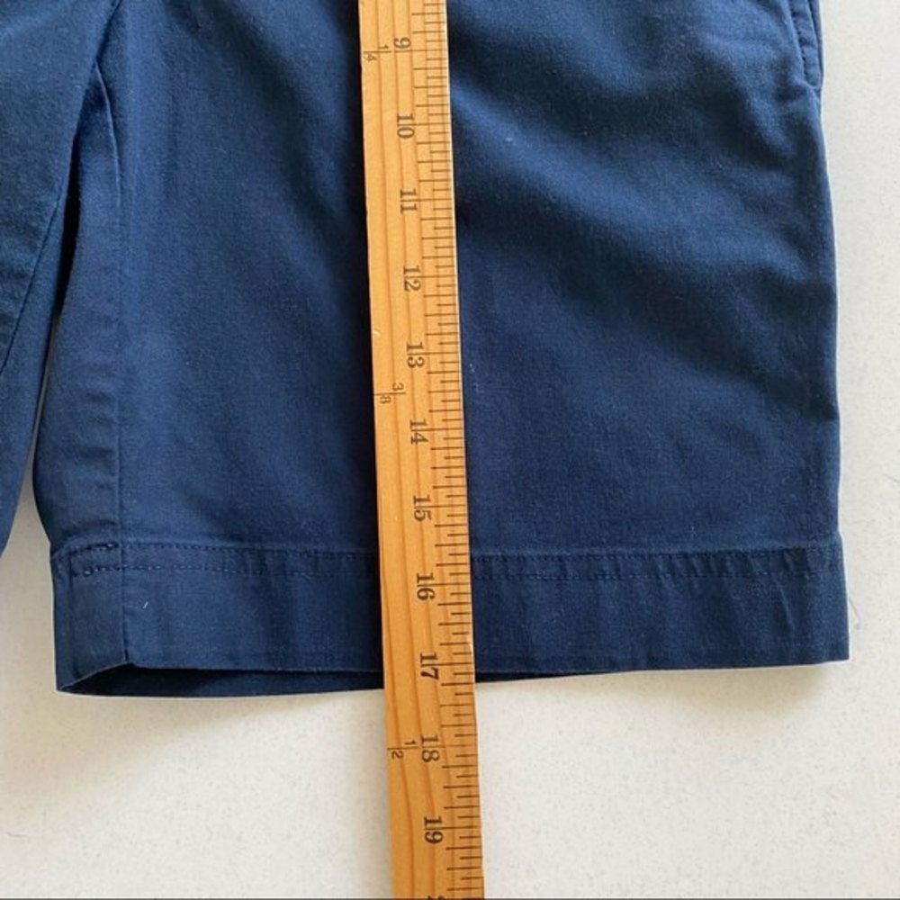 Liz Golf Navy Golf Shorts Womens size 4 Sloane Style - Picture 11 of 12